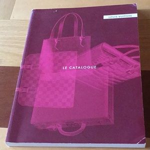 Louis Vuitton 2001 Le Catalogue luggage bags scarf